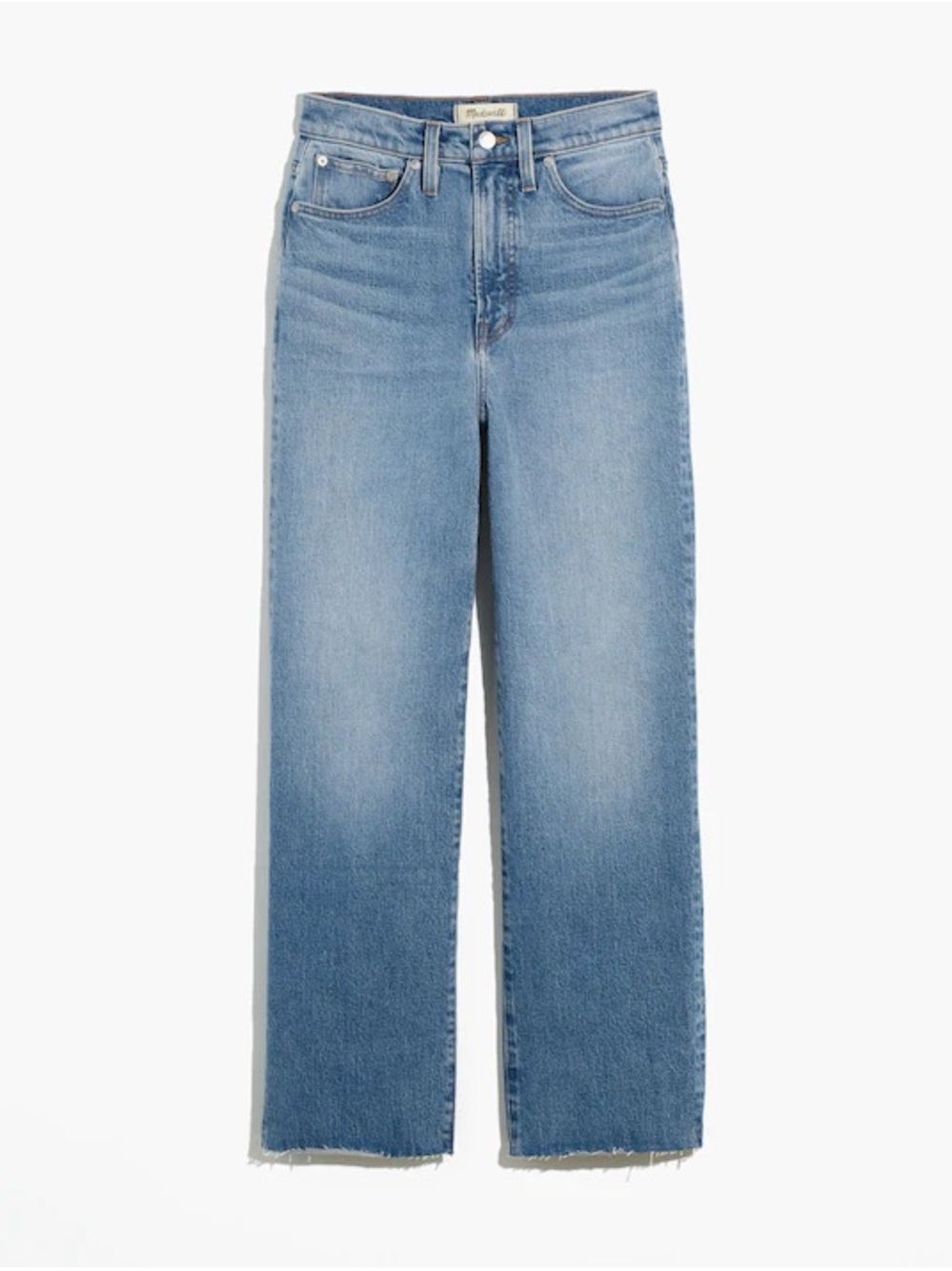 Madewell the perfect vintage wide-leg crop jean in catlin wash